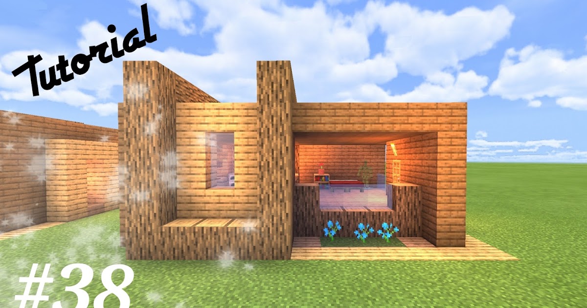 ¿Cómo hacer una casa de madera (12×11) para supervivencia en Minecraft PE?