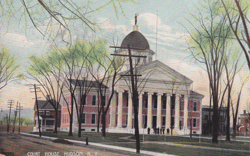 Old Pictures of Columbia County NY: Court House Hudson NY Old Pictures of Columbia County NY: Court House Hudson NY