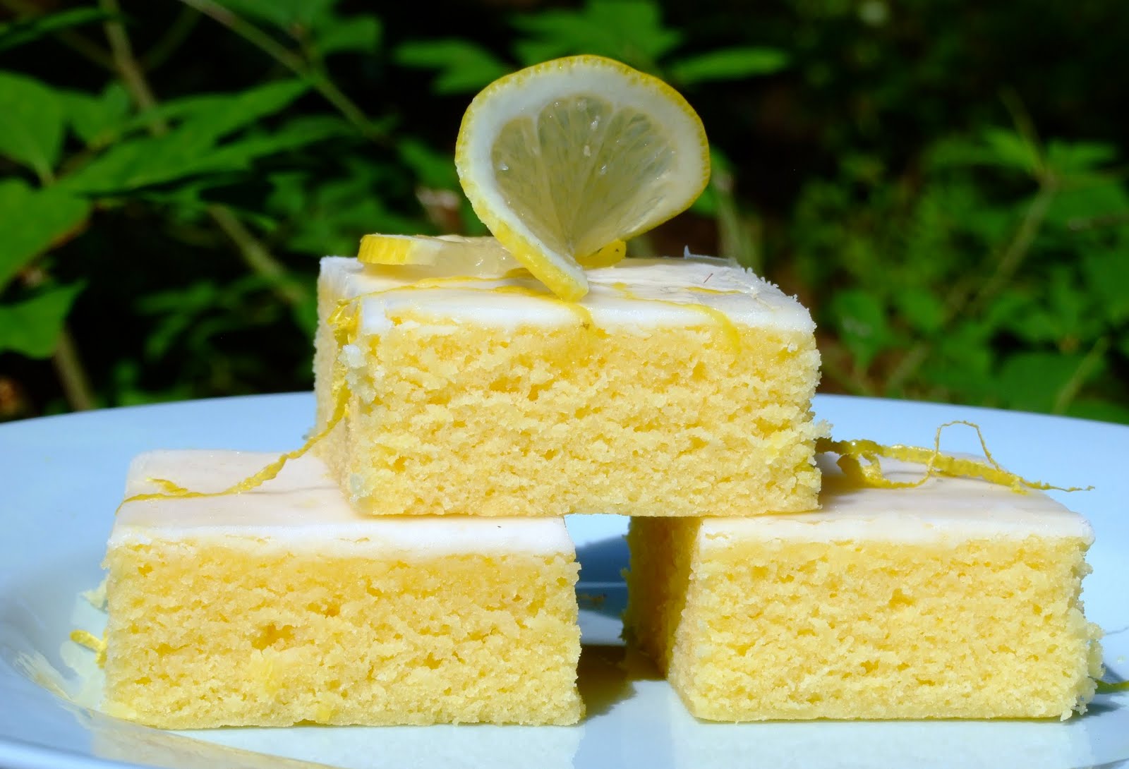 From Beyond My Kitchen Window Lemon Brownies...
