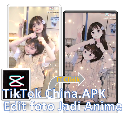 Cara Membuat Gambar Foto Menjadi Kartun Atau Anime Di Tiktok By It Clinik It Clinik