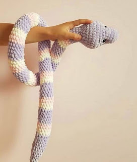 PATRON GRATIS SERPIENTE AMIGURUMI 43080