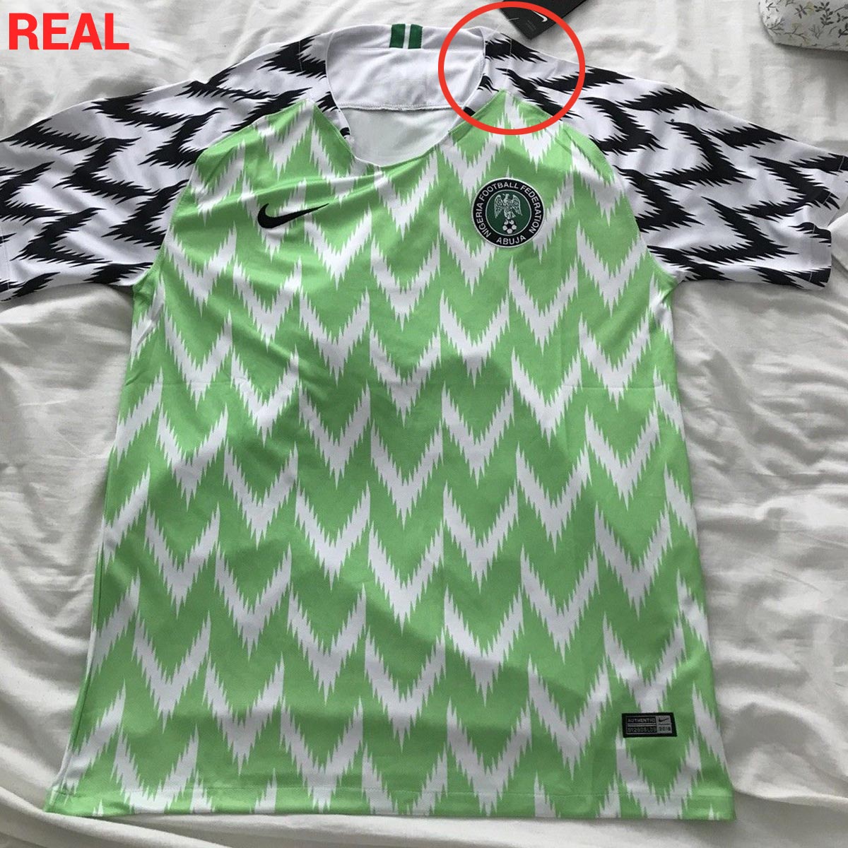 Be Aware - To Detect A Nike Nigeria 2018 World Cup Kit - Headlines