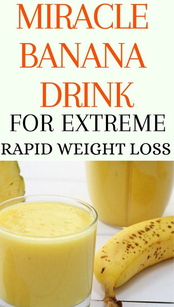 Banana Trick Weight Loss Reviews Before And After Miracle Banana Drink For Extreme Rapid Weight Loss | Health & Fitness!