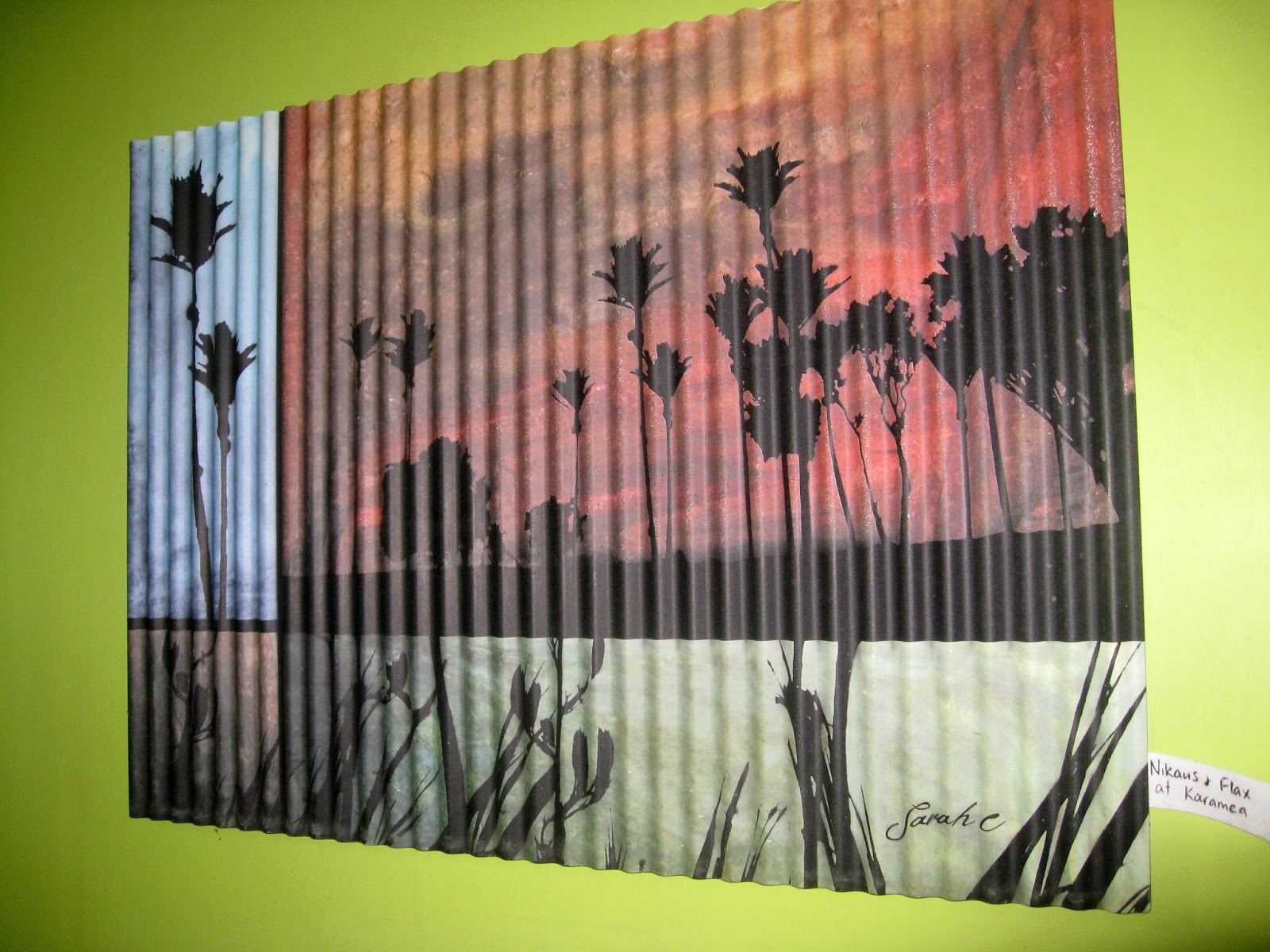 Lesley Turner Corrugated Steel / Iron Art and Architecture