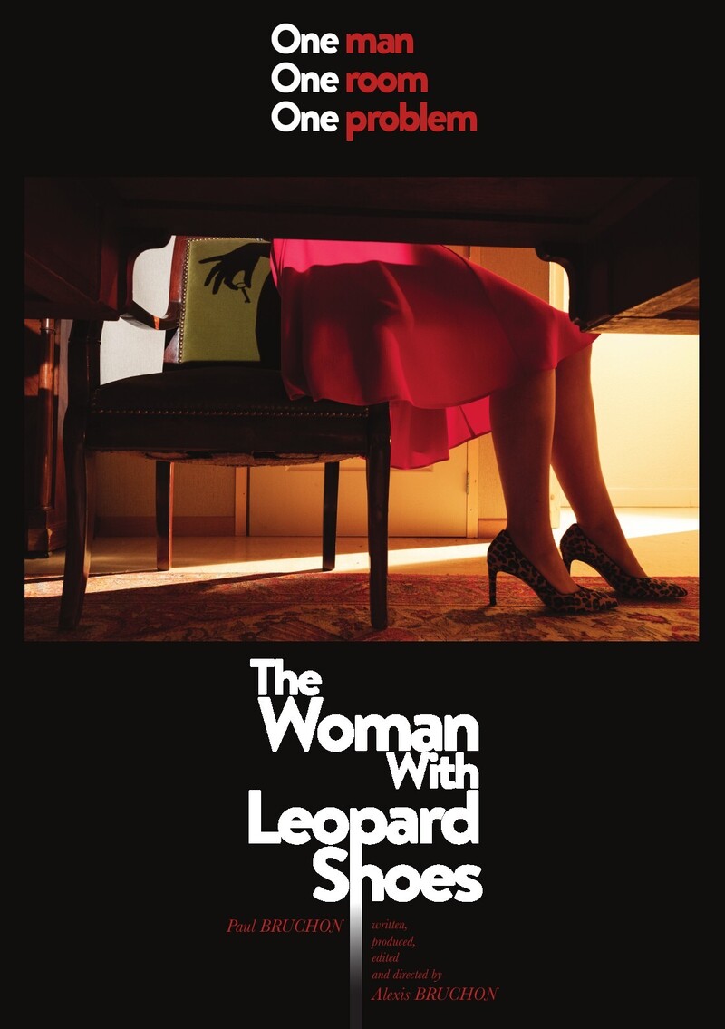 The Woman with Leopard Shoes poster