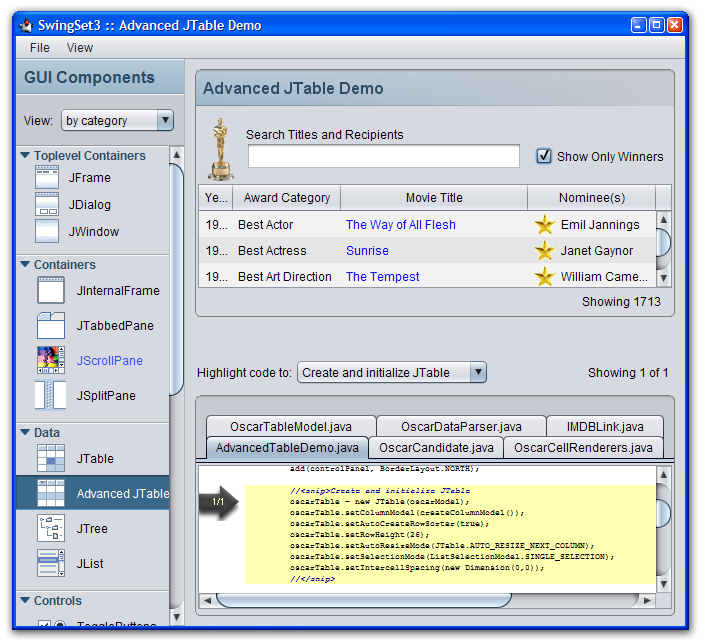nimbus look and feel netbeans
