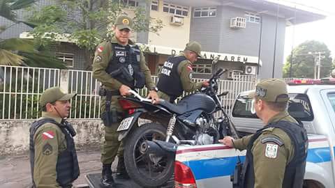 Assaltantes de motos presos