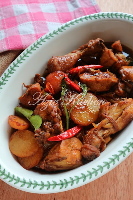 Ayam Masak Kicap Mudah 