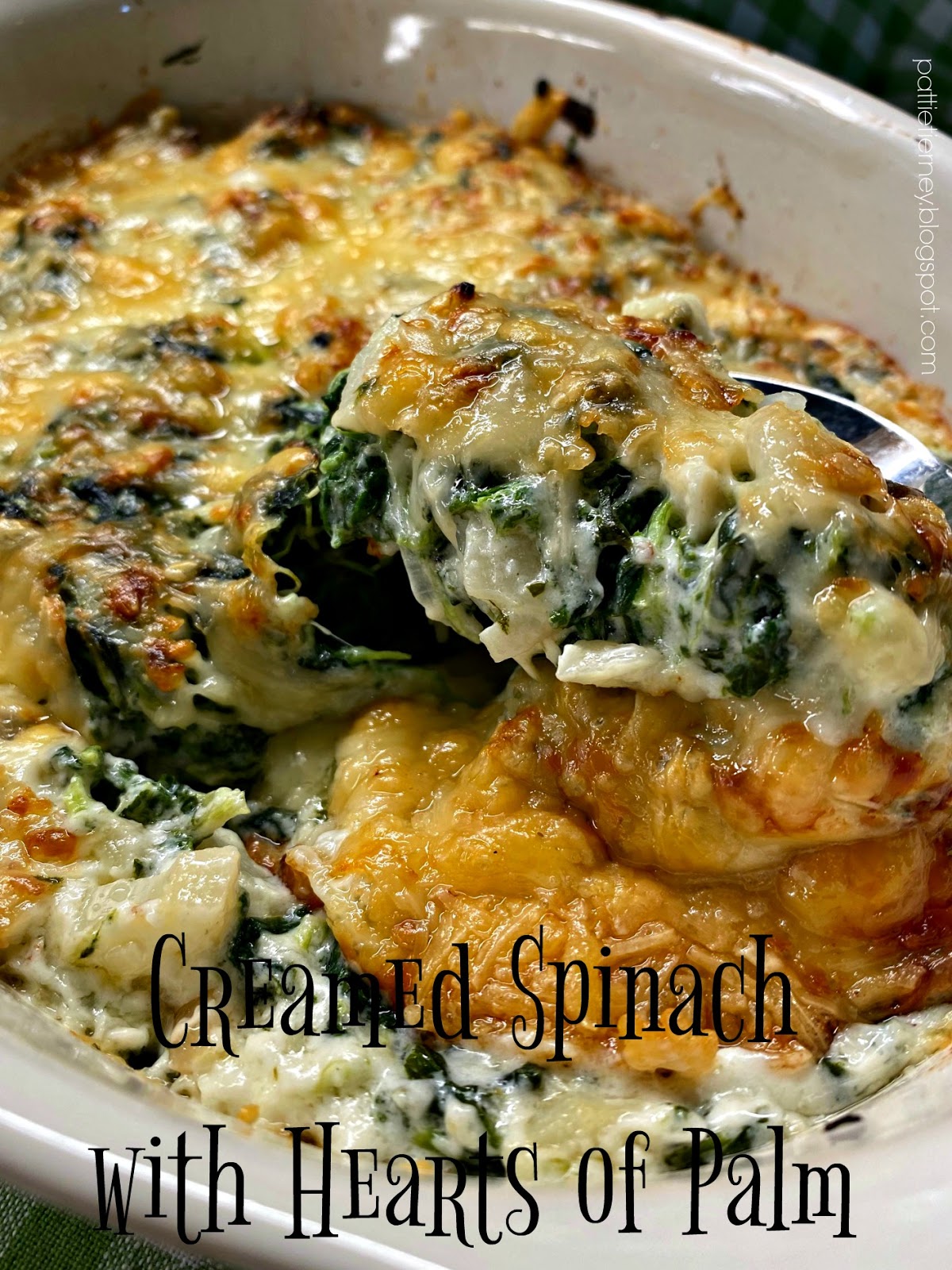 Olla-Podrida: Creamed Spinach with Hearts of Palm
