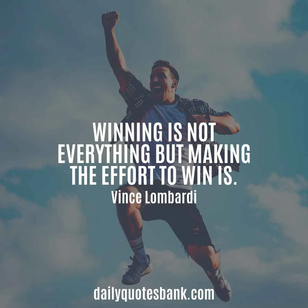 Vince Lombardi Quotes On Excellence, Perfection, Teamwork, Winning