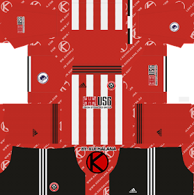 Sheffield United  FC 2019/2020 Kit - Dream League Soccer Kits