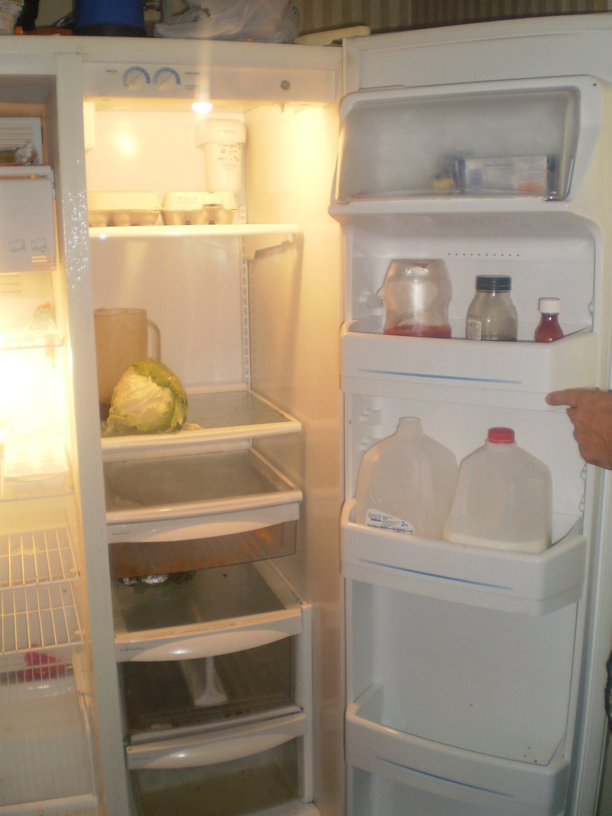 Abigail's Alcove Empty Fridge