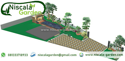 Desain Taman Minimalis dan Taman Tropis