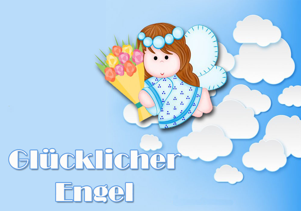 Alles Gute zum Geburtstag Glücklicher Engel