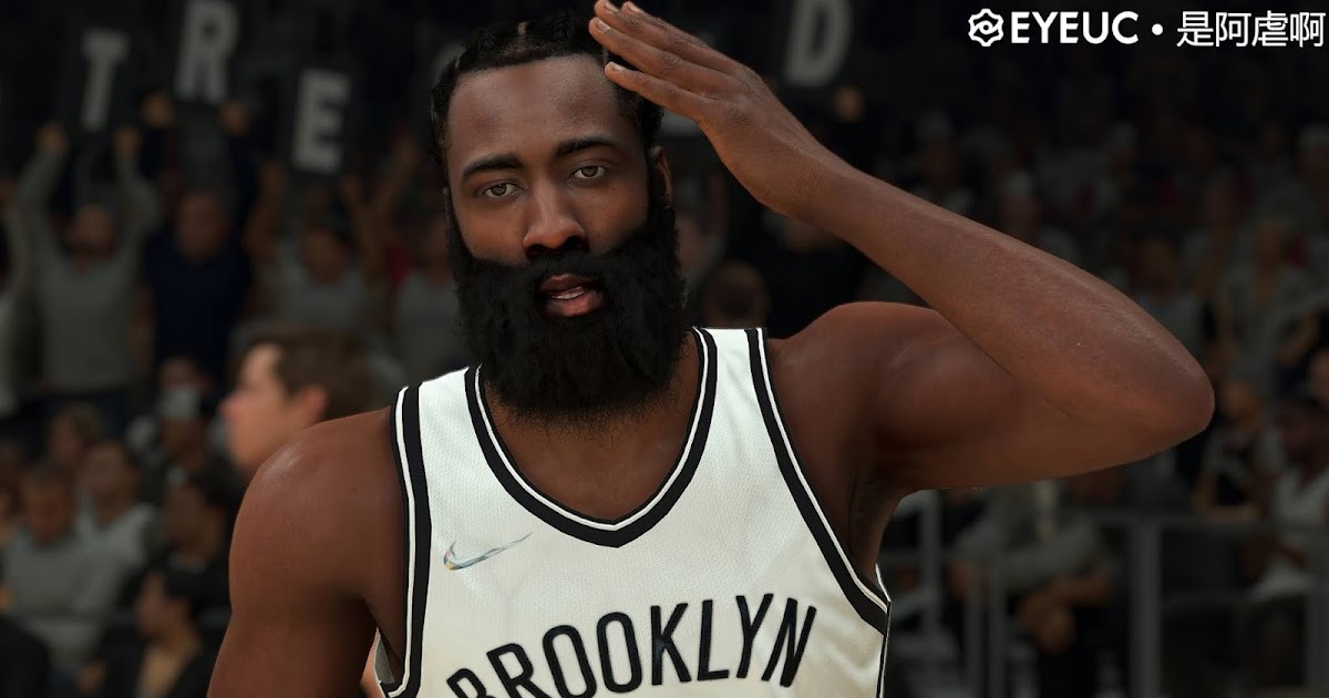 NBA 2K22 James Harden Cyberface and BOdy Model by SteveDai