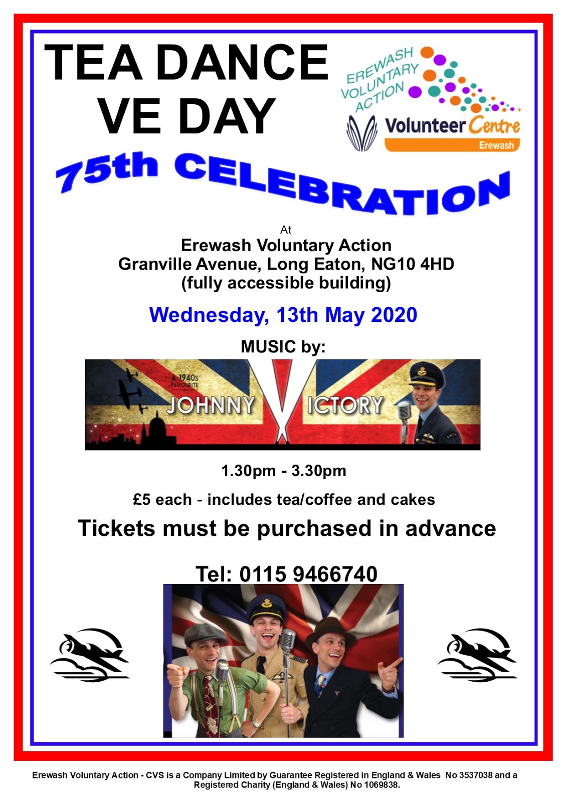 Erewash Voluntary Action Blog TEA DANCE VE DAY 75th CELEBRATION