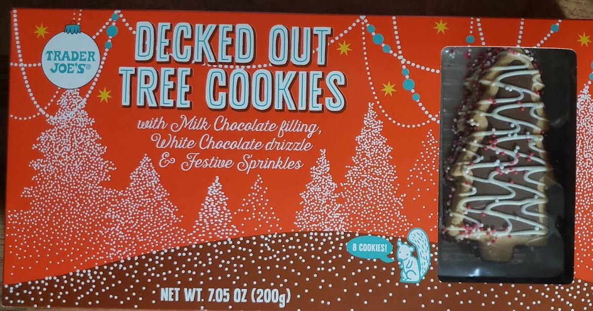 What's Good at Trader Joe's? Trader Joe's Decked Out Tree Cookies