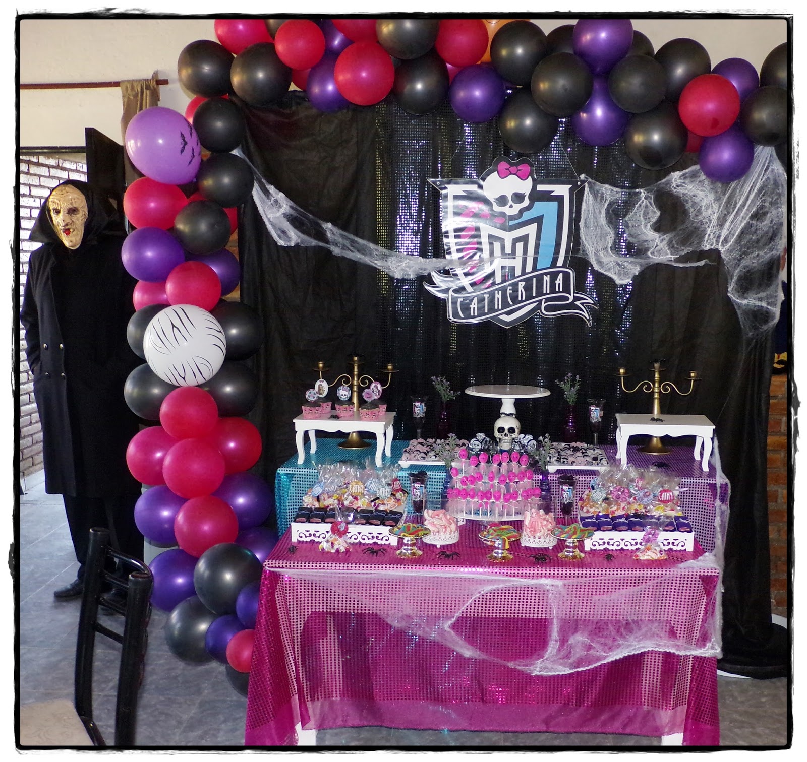 Eventos Temáticos Cumple "Monster High", para Cathy