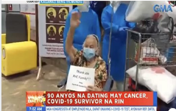90-year-old cancer survivor recovers from C0VID-19 in QC