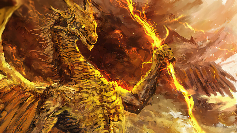 Golden Dragon Totem Poster Background Wallpaper Image For Free Download   Pngtree