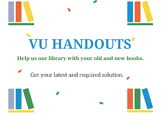 Latest VU Handouts PDF