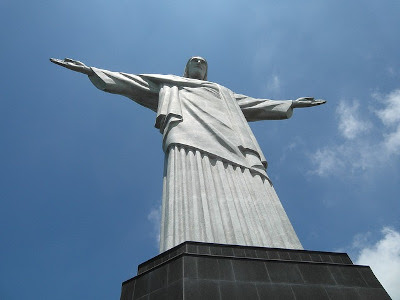 Estatua del Cristo Redentor en Río de Janeiro (Brasil)