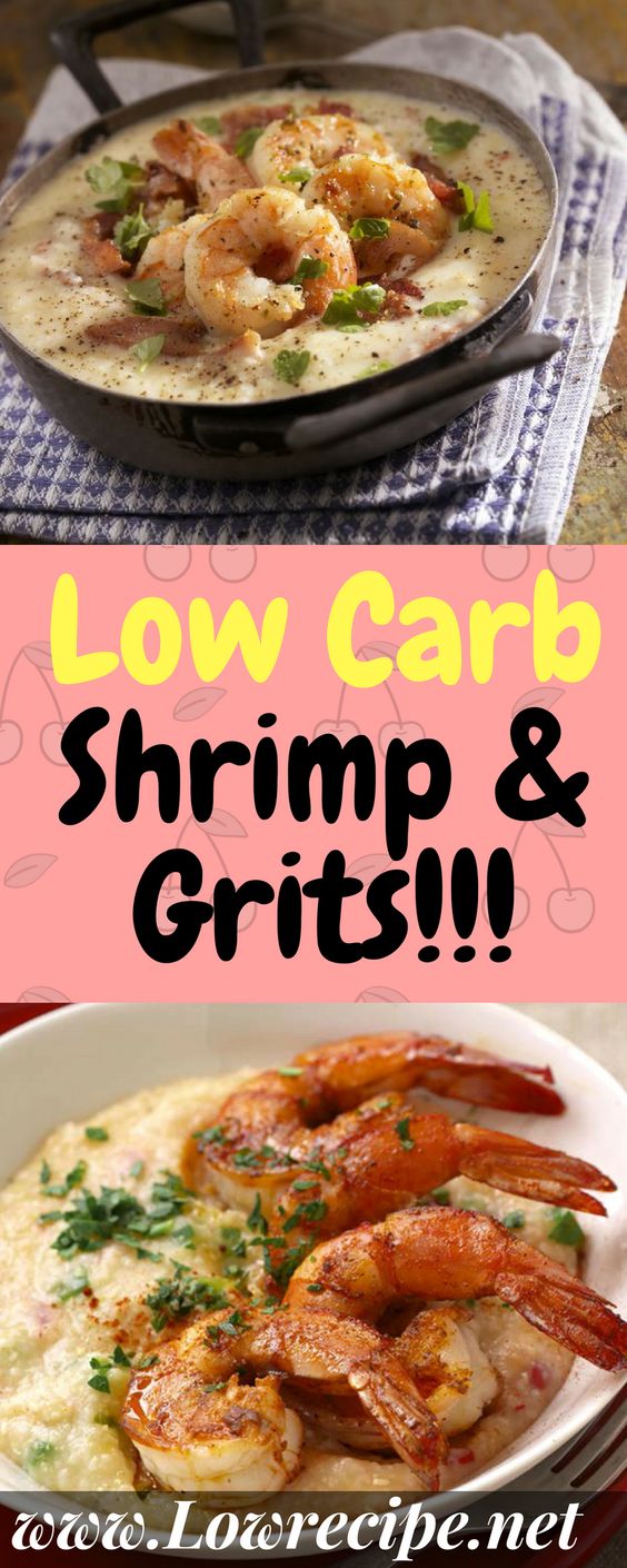 Low Carb Shrimp & Grits Food Recipes