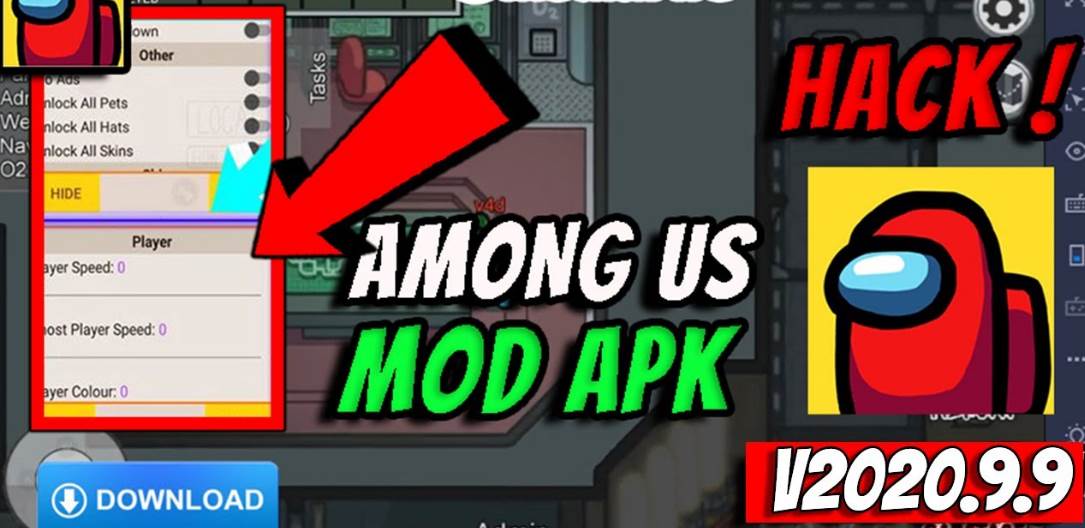 Among us mod apk impostor terus