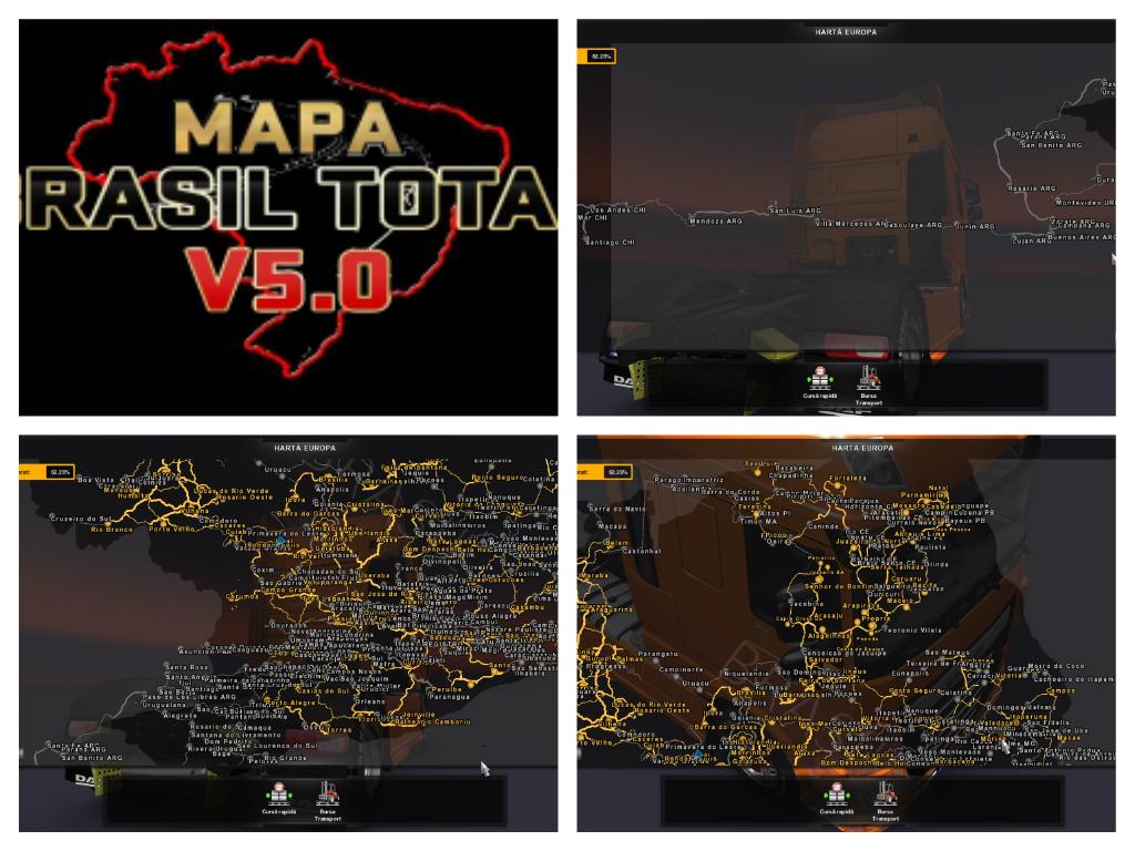 euro truck simulator 2 mapa brasil euro truck simulator 2 mapa brasil