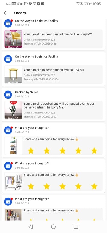 Lazada Blacklist Seller | MF Design Furniture