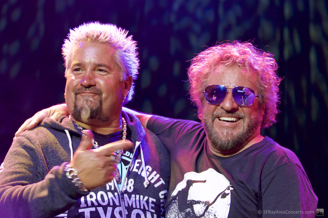 Guy Fieri and Sammy Hagar (Photo: Kevin Keating)