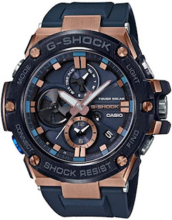Men's Casio G-Shock G-Steel Black Resin Band Watch