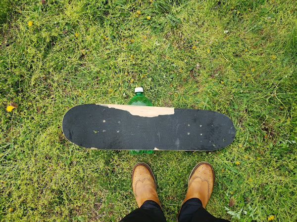Practice Skateboard Balance