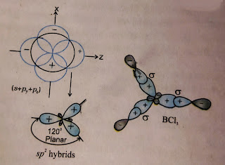 Sp2 hybridisation in chemistry