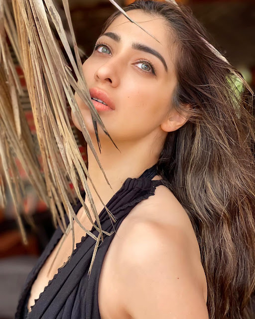 Raai Laxmi Looks Gorgeous In Black Dress And These Beach Pictures Will Give You Positive Vibes.