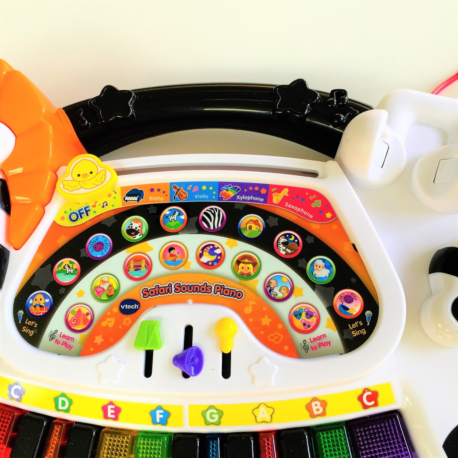 vtech safari sounds piano