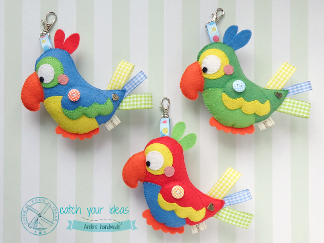 filc, felt, papuga, parrot, breloczek papuga, brelok papuga, zawieszka papuga, papuga z filcu, papuzka z filcu, filcowa papuga, filcowa papuzka, felt parrot, felt pendant, pendant parrot, filcowe handmade, filc handmade, rekodzielo filc, craft parrot, felt craft, felt handmade