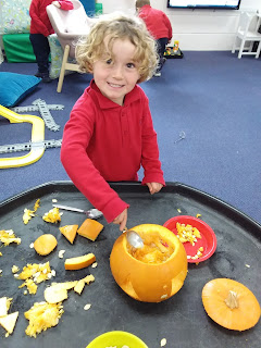 Exploring the Pumpkins, Copthill School