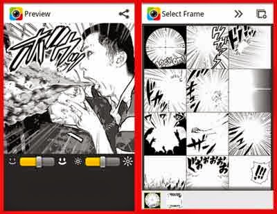 Aplikasi Kamera Android untuk Membuat Anime / Manga