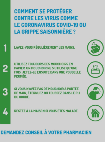 4 conseils pour se protéger contre le virus corona 4 conseils pour se protéger contre le virus corona