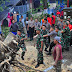 Turun Langsung Lapangan, Dandim 0808/Blitar Pimpin Pembersihan Pohon Tumbang