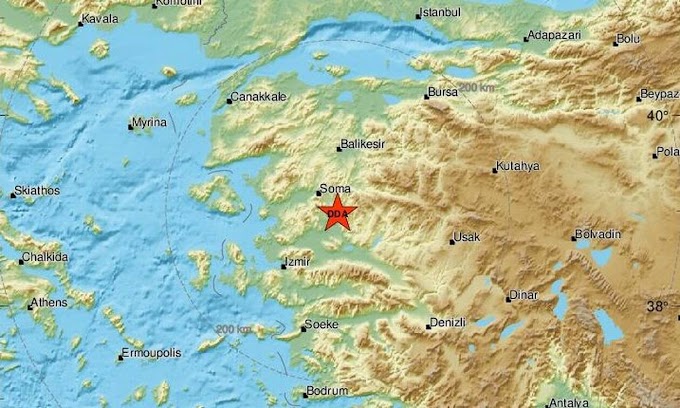 Σεισμός ΤΩΡΑ στη δυτική Τουρκία - Αισθητός και στα ελληνικά νησιά