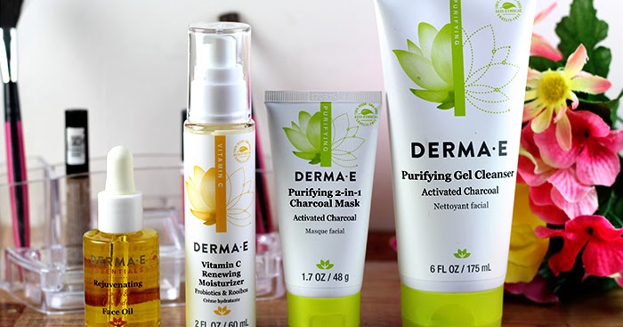 DERMA E Natural Skin Care Review.