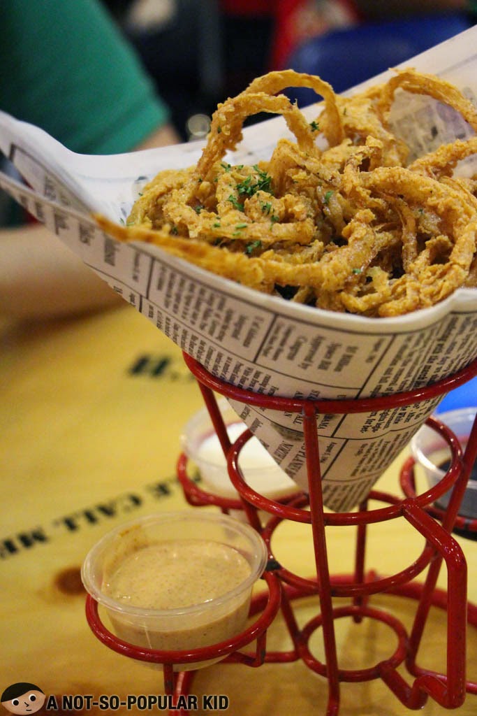 Frizzled Onion Strings of Bubba Gump