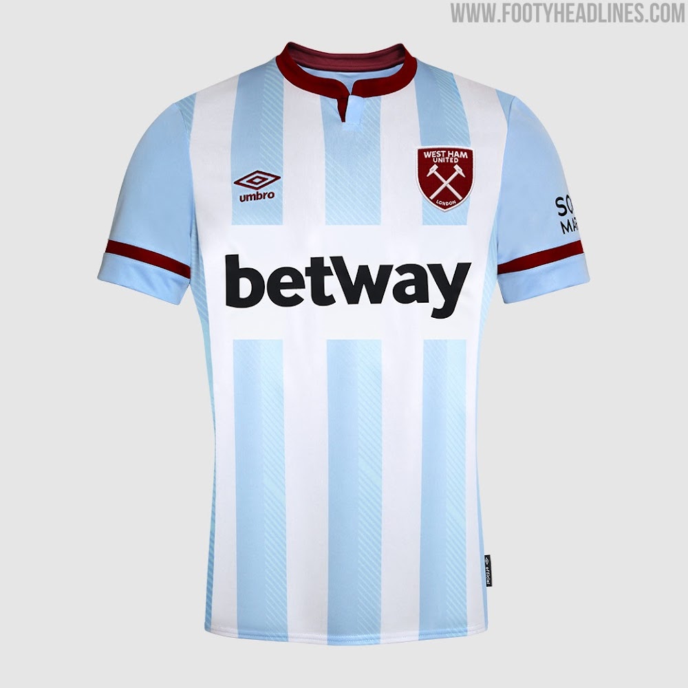 west ham 21 22 away kit released footy headlines