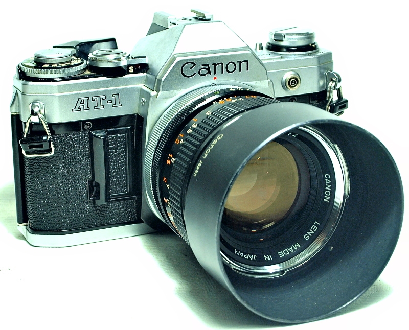 Canon AT-1 35mm Manual Exposure SLR Film Camera