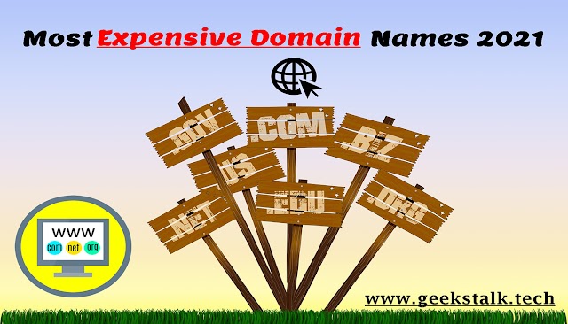 Most Expensive Domain Names 2021