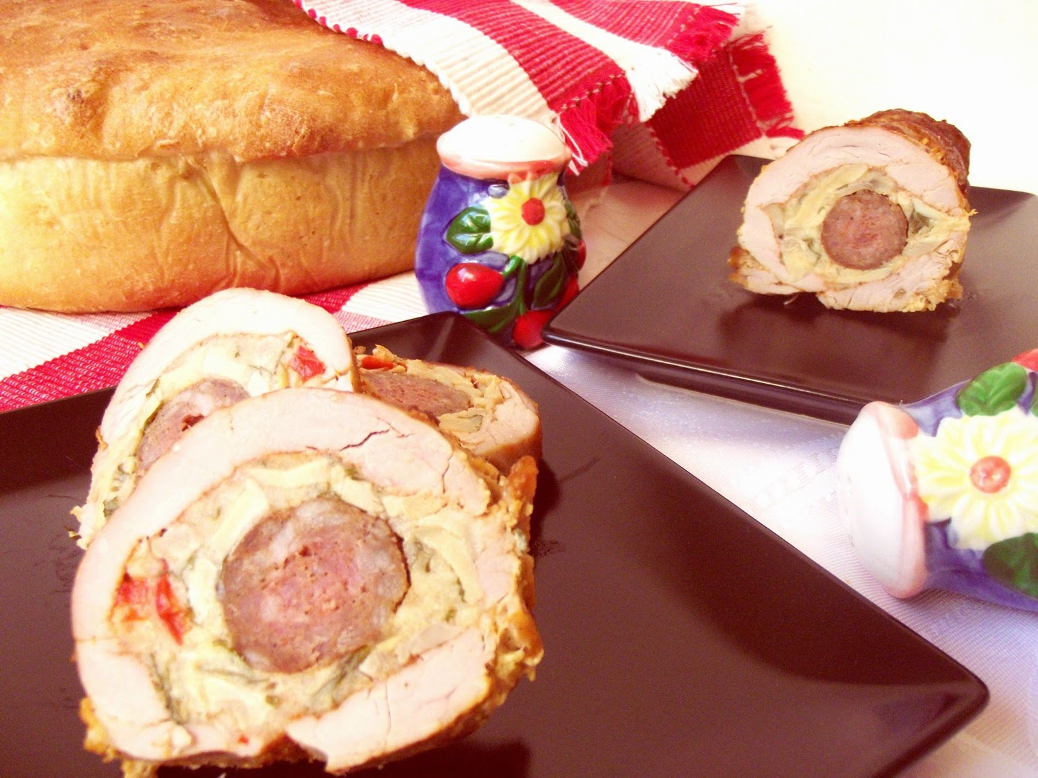 Muşchiulet de porc umplut