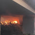 [Ελλάδα]Κλειστή η Εγνατία από φωτιά σε αχυρόμπαλες κάτω από γέφυρα