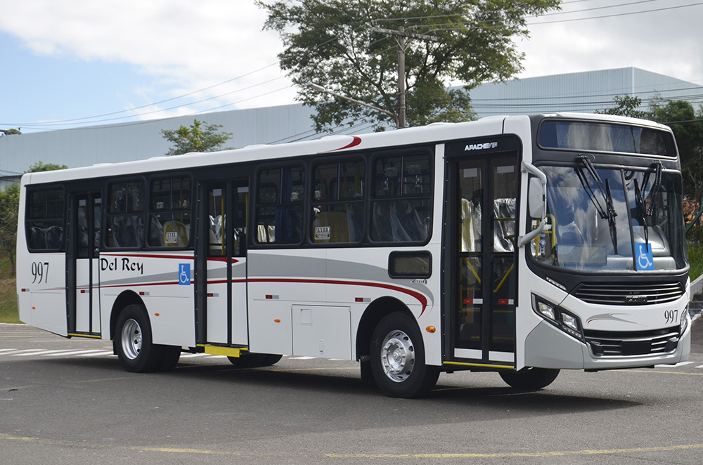 Grupo Del Rey complementa sua frota com modernos ônibus Caio zero km